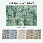 Lofus 5x7 Area Rug for Living Room, Abstract Washable Non-Slip Rugs, Stain - Image 8