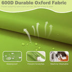Sqodok Patio Cushion Cover 24x22 inch, Outdoor Seat Cushion Slip Cover - Image 3