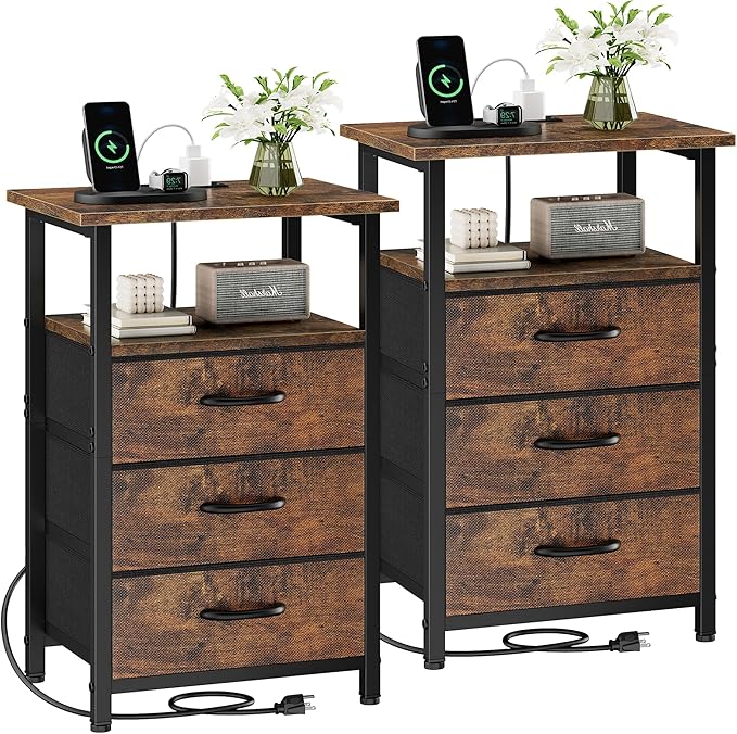 Vagusicc Nightstand Set of 2 by Vagusicc