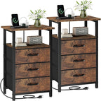 Vagusicc Nightstand Set of 2 by Vagusicc