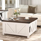 jimeimen Farmhouse Lift Top Coffee Table - Image 6