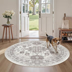 Round Rug 6ft, Circle Rug for Dining Room Table, Dining Room, Nursery Room - Image 4