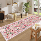 DUKINO 2x8 Runner Rug, Washable Runner Rug by DUKINO