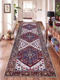 SERISSA 2'6"x8' Washable Non Slip Boho Runner Rug by SERISSAHomeDecorCollection