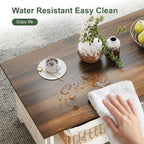 YOSHOOT 39.4" Farmhouse Coffee Table - Image 6