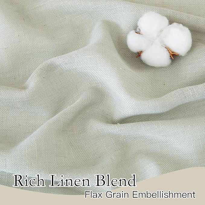 RYB HOME Extra Wide Sheer Curtains - Image 2