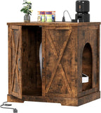 Heybly Litter Box Enclosure, Large Robot Cabinet by HEYBLY