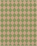 Lahome Checkered Easy Jute Living Room Rug, 8x10 Outdoor Rugs Washable | - Image 8