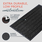 ubdyo Extra Durable Door Mat Outside Entrance | Dirt Trapping, Non-Slip Backing - Image 4