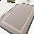 OLANLY Front Door Mat Outside 59x34, All-Season Heavy-Duty Rubber Doormat | by OLANLY