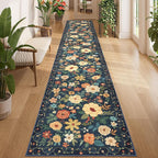 DUKINO 2x12 Washable Runner Rug, Non Slip Long Kitchen Rugs, Low Pile, Soft by DUKINO