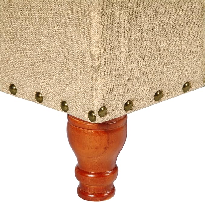 HomePop Large Rectangle Storage Bench - Image 11