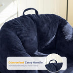MAXYOYO Folding Sofa Bed with Backrest, Boneless Fold Out Couch Bed with Handle - Image 5