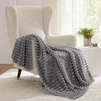 Bedsure Soft Twin Blanket for Bed Decor Gifts Frost Gray 60"x80" | Birthday - Image 7
