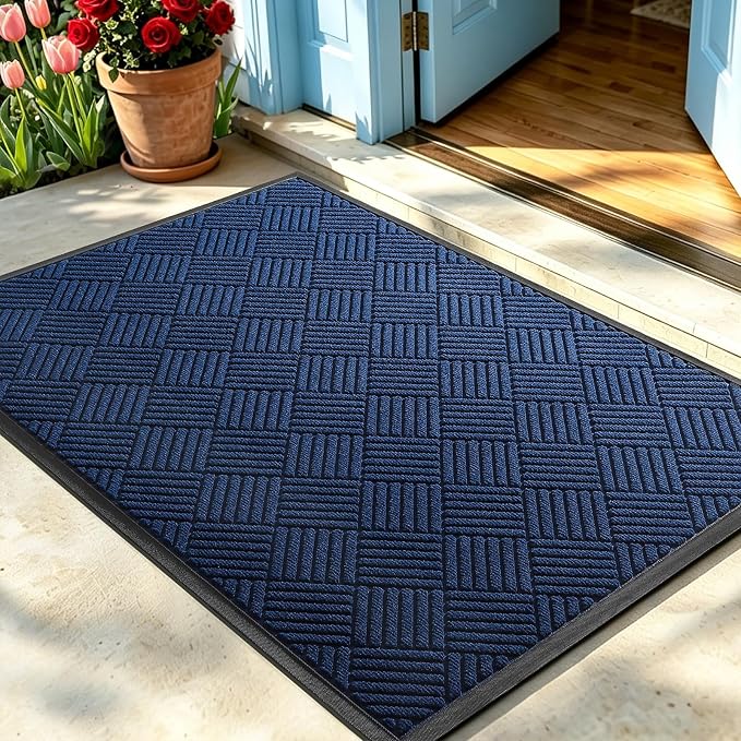 Front Door Mat, Heavy Duty Waterproof Doormat 73"x46", Stain Fade Resistant by WELDUN%E2%80%94IdealChoiceforHome