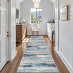 Abstract 3x10 Runner Rug Hallway - Image 3