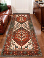 SERISSA 2x6 Washable Non Slip Boho Runner Rug - Image 3