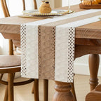 FEXIA Boho Table Runner for Home Coffee Decor 72 Inches Long Farmhouse Rustic by FEXIA