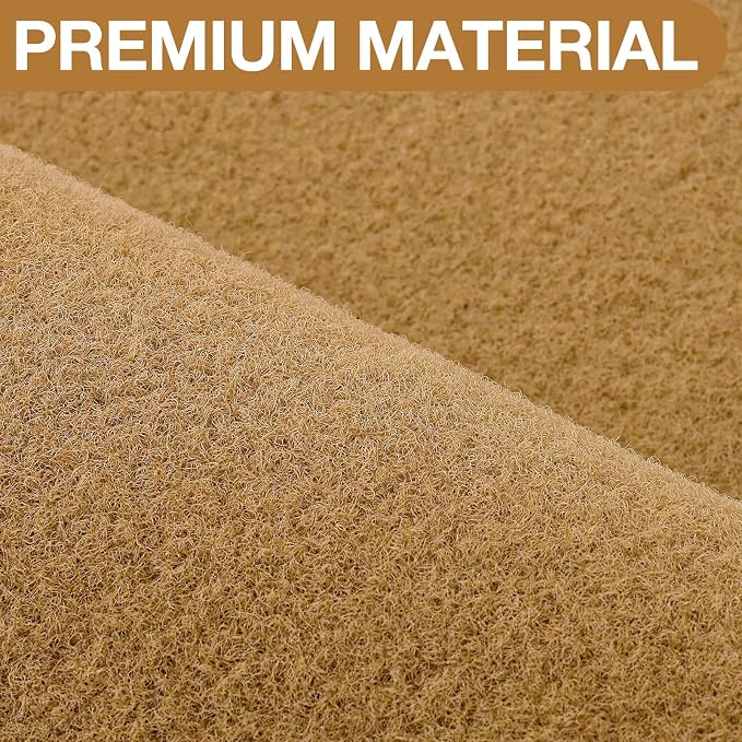 OLANLY Half Circle Front Door Mat, Low Profile Doormat, Stain and Fade Resistant - Image 5
