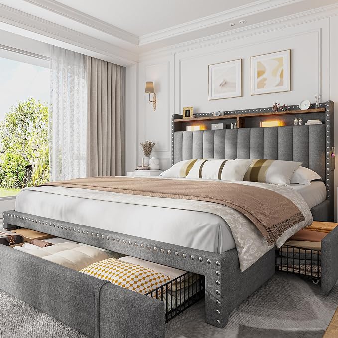 EnHomee Queen Size Bed Frame - Image 6