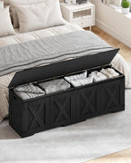 Hzuaneri 59" Storage Chest, Large Storage Trunk - Image 2