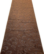 10 FT Long Non-Slip Washable Brown Carpet Runner Rug - Image 6