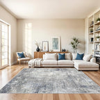 7x9 Washable Living Room Rug by BYYVOORugsforYourHome