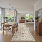 Madane Hallway Runner Rug 2'6''x16' Kitchen Runners Vintage, Entryway and - Image 2