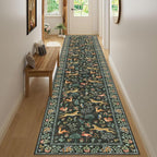 DUKINO 2.6x14 Runner Rug for Hallway, Washable Animal Rug Non Slip, Low Pile - Image 6