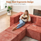 MONVANE Modular Sectional Cloud Couch - Image 6