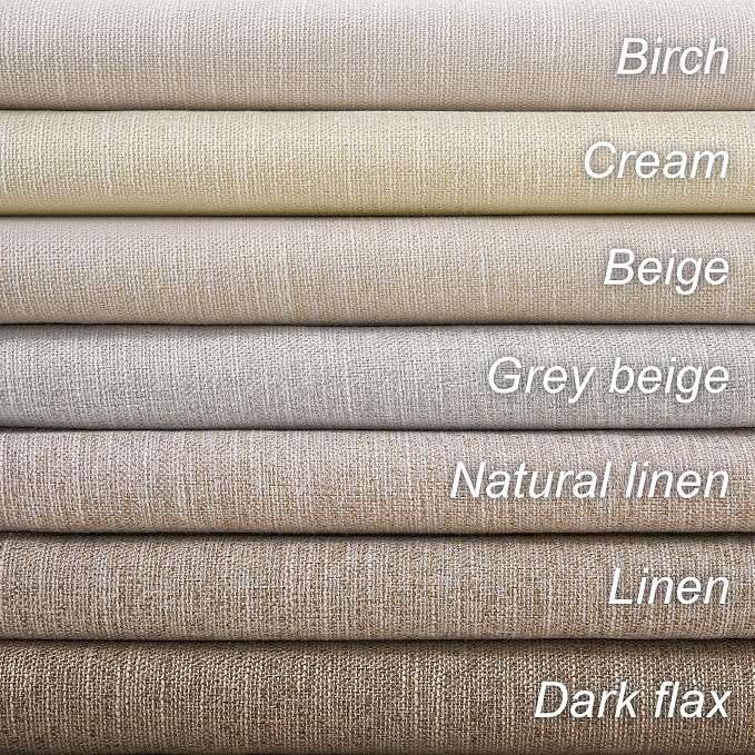 70 Inches Extra Wide Natural Linen Blackout Curtains 84 Inch Long - Image 8