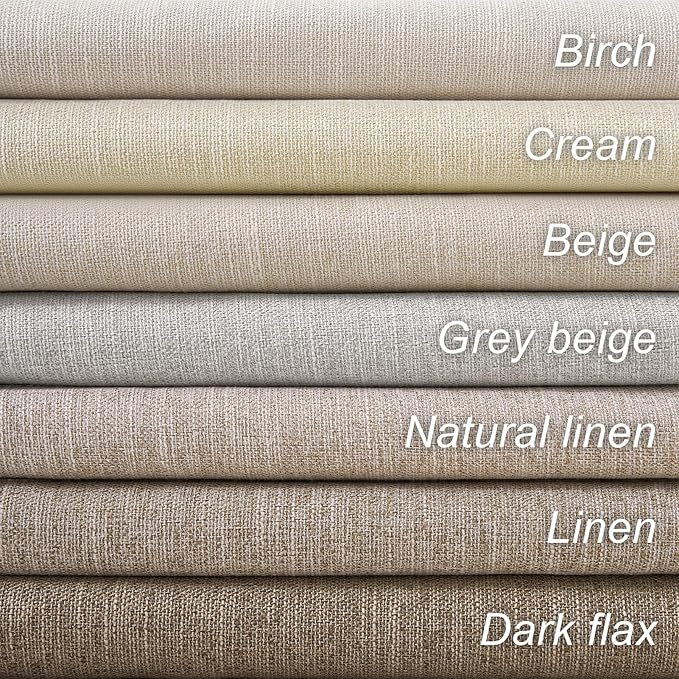 Topfinel Linen Blackout Curtains 63 Inches Long 2 Panels - Image 6