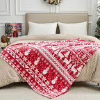 Edenleaf Christmas Blanket Soft Cozy Fleece Throws - Image 3