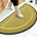OLANLY Half Circle Front Door Mat Outside 47x23 All-Season Rubber Doormat | by OLANLY