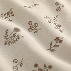 Boho Floral 100% Blackout Curtains 84 Inch 2 Panels Brown | Farmhouse Vintage - Image 4