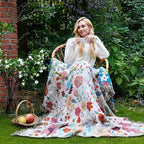 LUTBM Boho Throw Blanket for Bed Cotton Summer Blankets Twin Size for Bedroom - Image 5