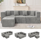 MONVANE 103'' Modular Sectional Sofa, Cloud Sectional Couch by MONVANE