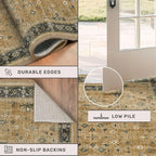 Washable Natural Sage 2x10 Entryway Long Runners - Image 5