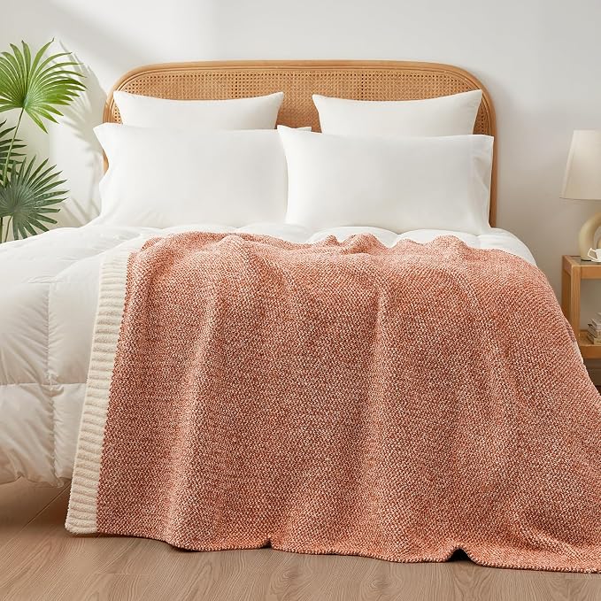 Snuggle Sac Orange Fall Throw Blanket - Image 7