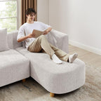 VANOMi 113" Sectional Sofa - Image 8