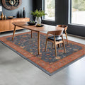 6x9 Dining Room Rugs for Under Table by HazoHaus