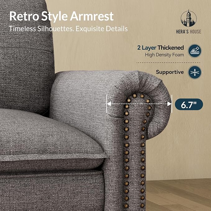 HERA'S HOUSE 3 Pieces Modular Sectional Sofa Sets, Oversized Couch Set - Image 6