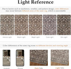 3x5 Coffee Brown Vintage Floral Washable Area Rug - Image 8