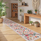 DUKINO 2x12 Washable Runner Rug, Non Slip Long Kitchen Runner Rug, Low Pile - Image 4