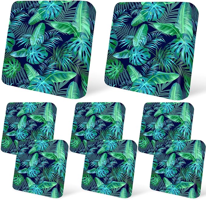 8Pcs Patio Cushion Covers Stretch Outdoor Furniture Protector Slipcovers | by pickyNproud