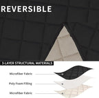 Easy-Going Oversized Loveseat Recliner Cover, Reversible Couch Cover - Image 5