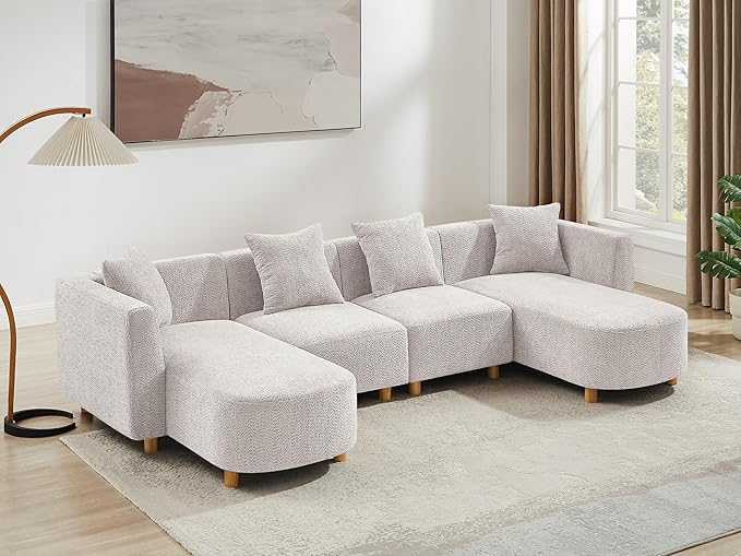 VANOMi 113" Sectional Sofa by VANOMi