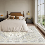 5x7 Area Rugs for Living Room, Large Washable Rug, Dining Room, Low Pile - Image 9
