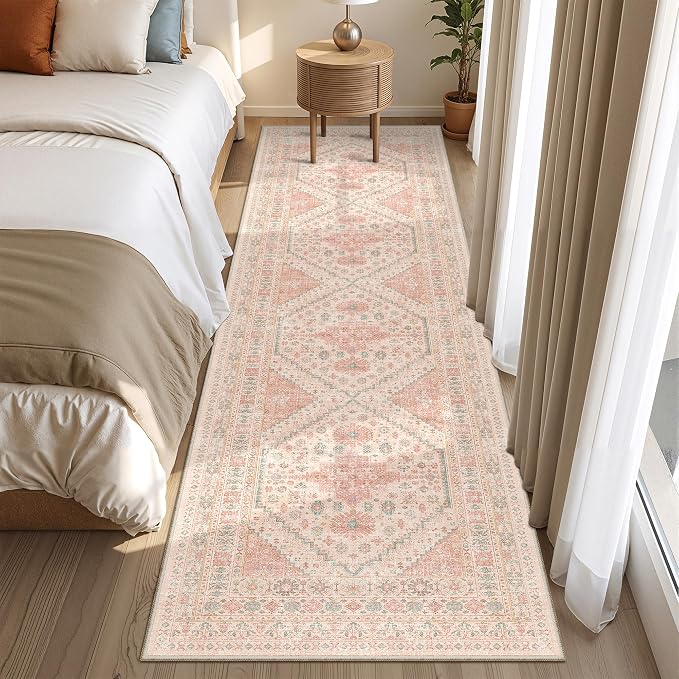 Runner Rug 2x8 Runners for Hallways Non Slip Washable Rugs, Low Pile Soft - Image 5