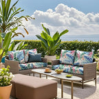 8PCS Patio Cushion Covers.Patio Furniture Couch SeatSlipcovers | Washable - Image 6